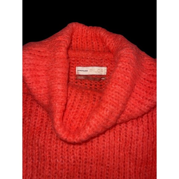 Anthropologie Pilcro Sweater XXSP Petite Rose Pink Turtleneck NWT $118 - Picture 5 of 6